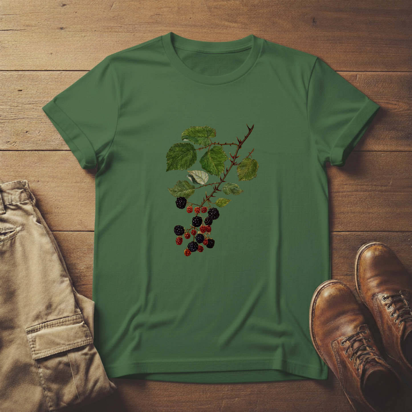 Blackberries Graphic T-Shirt