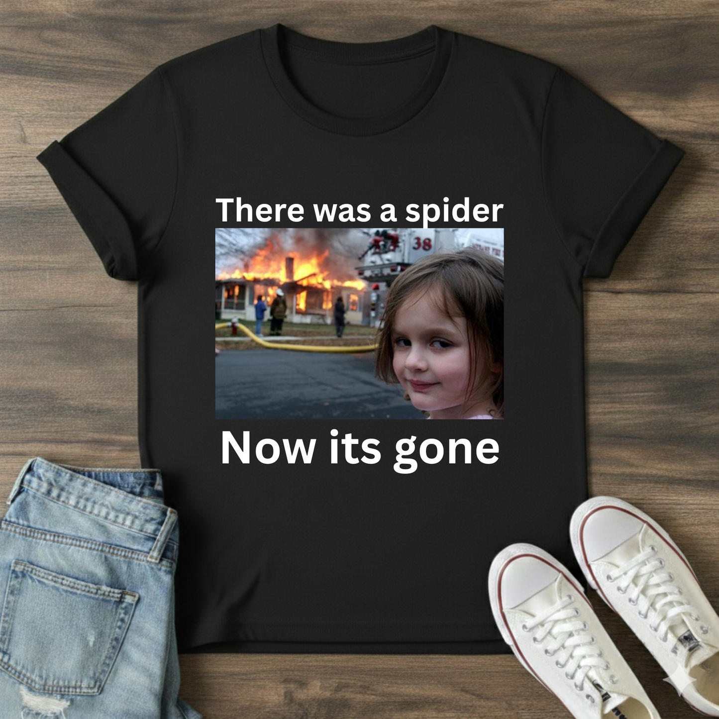 Disaster Girl meme T-Shirt