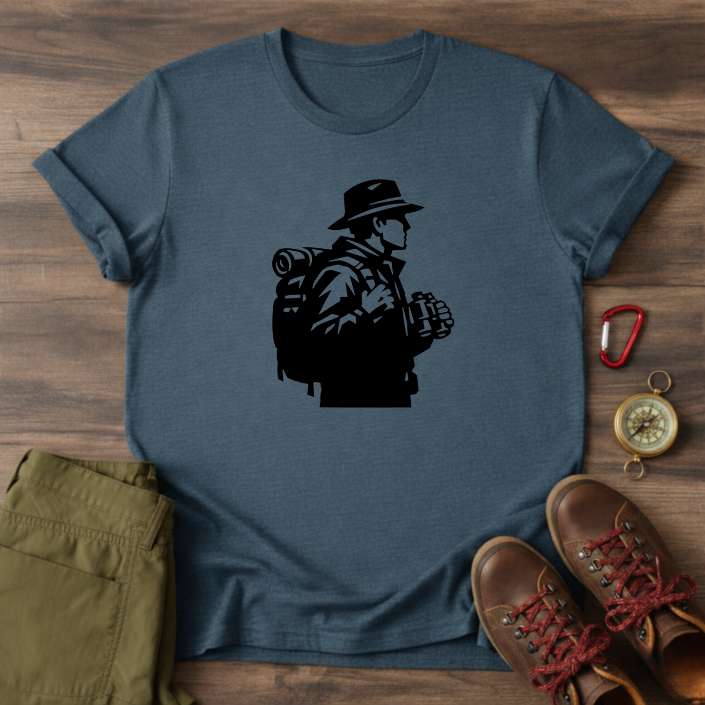 Explorer Backpacker Graphic T‑Shirt