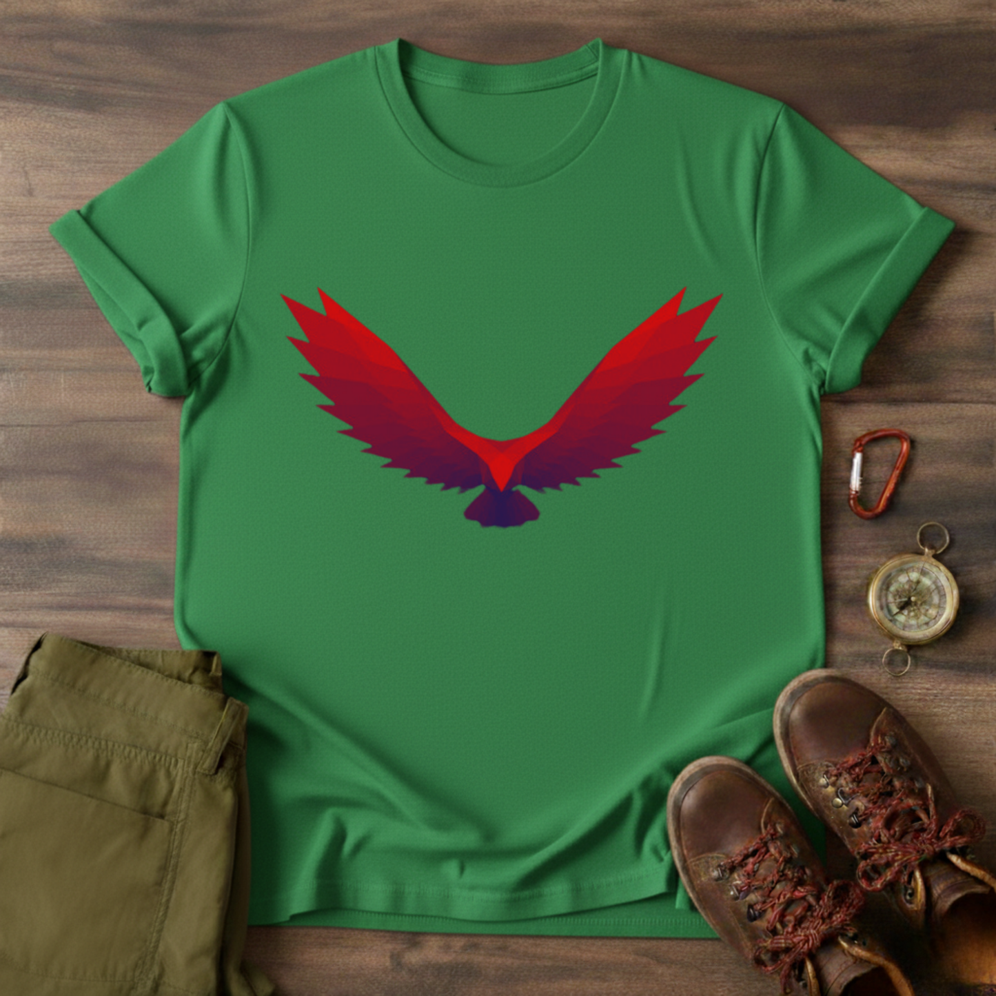 Red Eagle Graphic T-Shirt