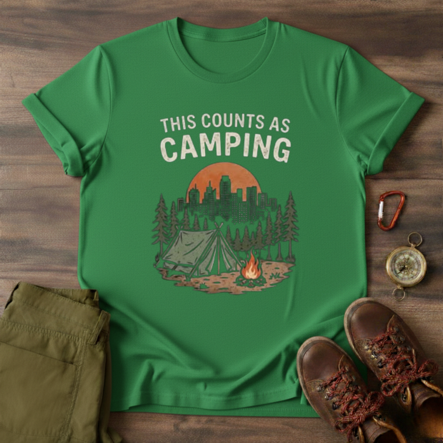 Tent Graphic T-Shirt