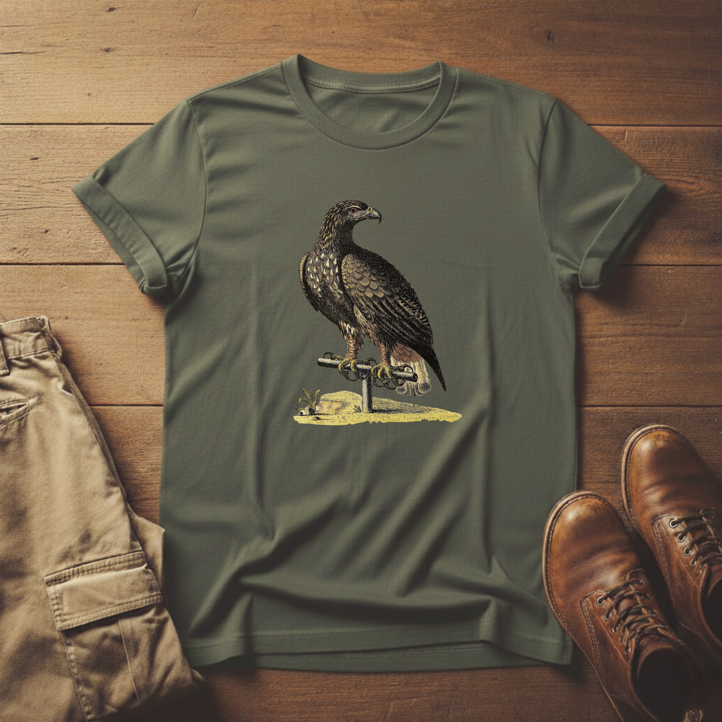 Hawk Graphic T-Shirt
