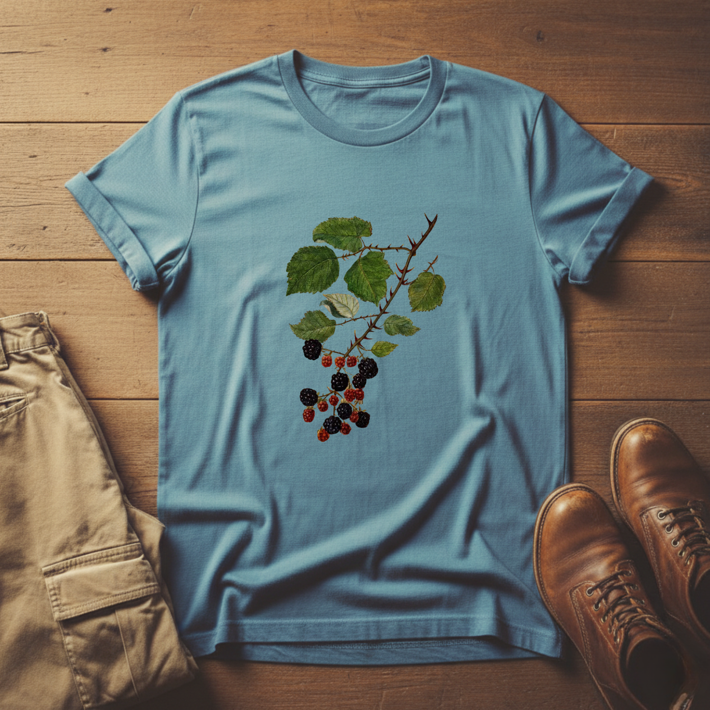 Blackberries Graphic T-Shirt