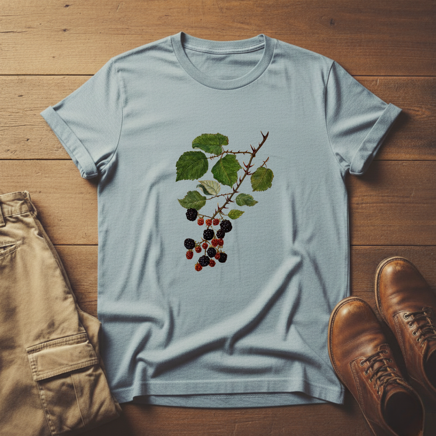 Blackberries Graphic T-Shirt