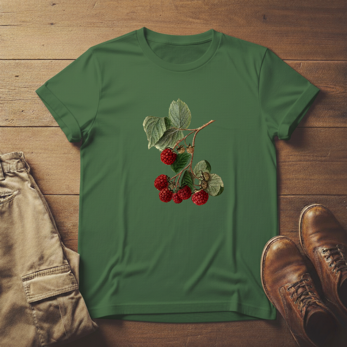 Raspberries Graphic T-Shirt