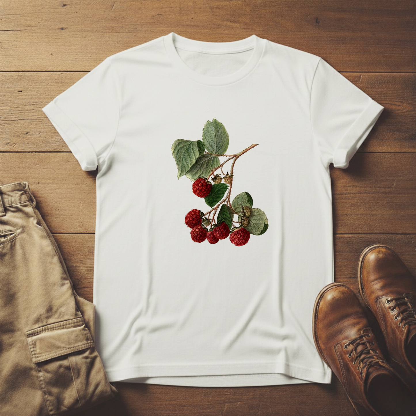 Raspberries Graphic T-Shirt