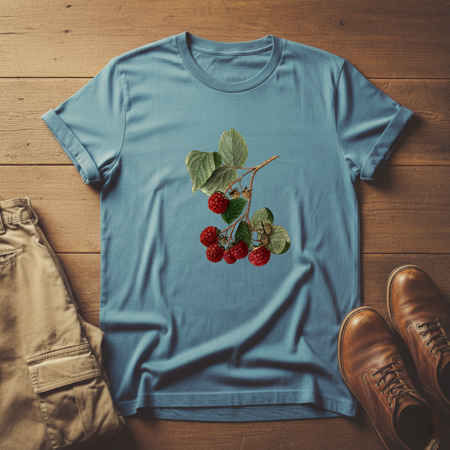 Raspberries Graphic T-Shirt