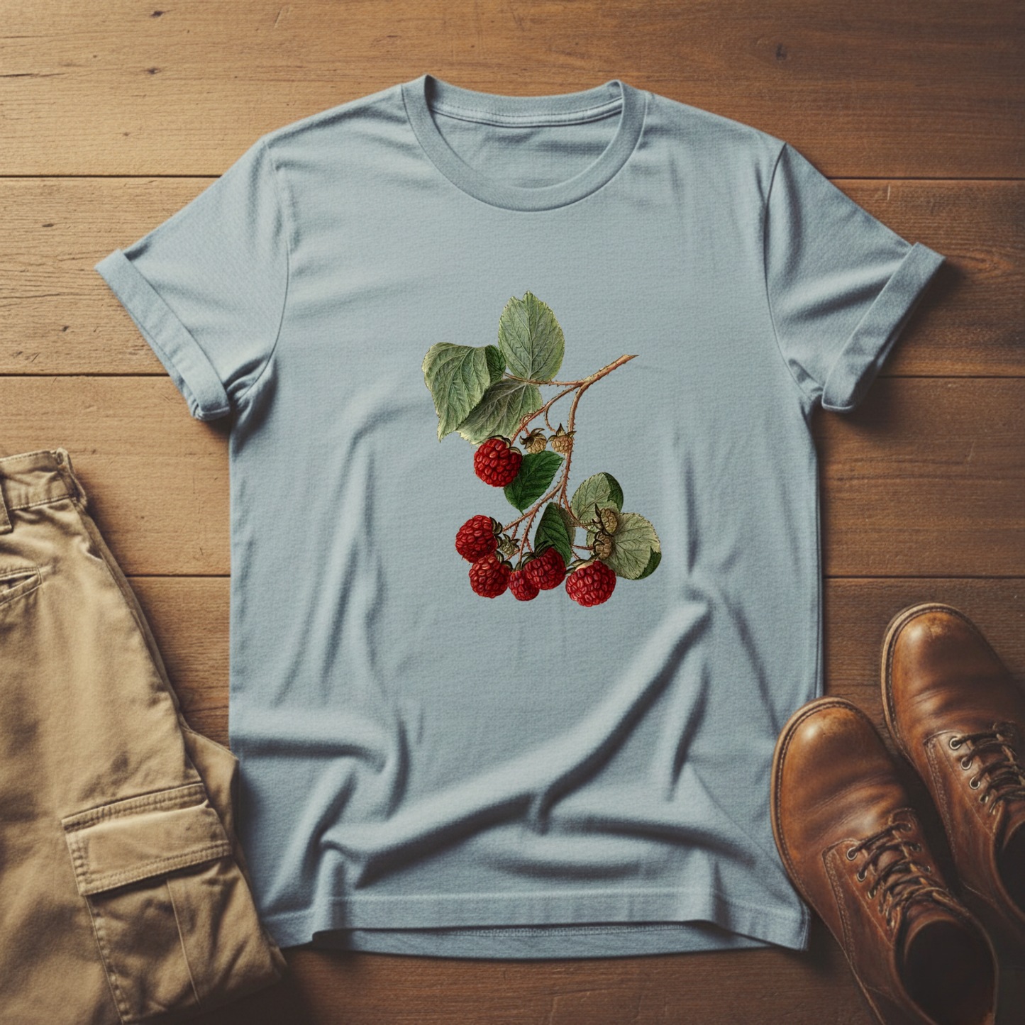 Raspberries Graphic T-Shirt