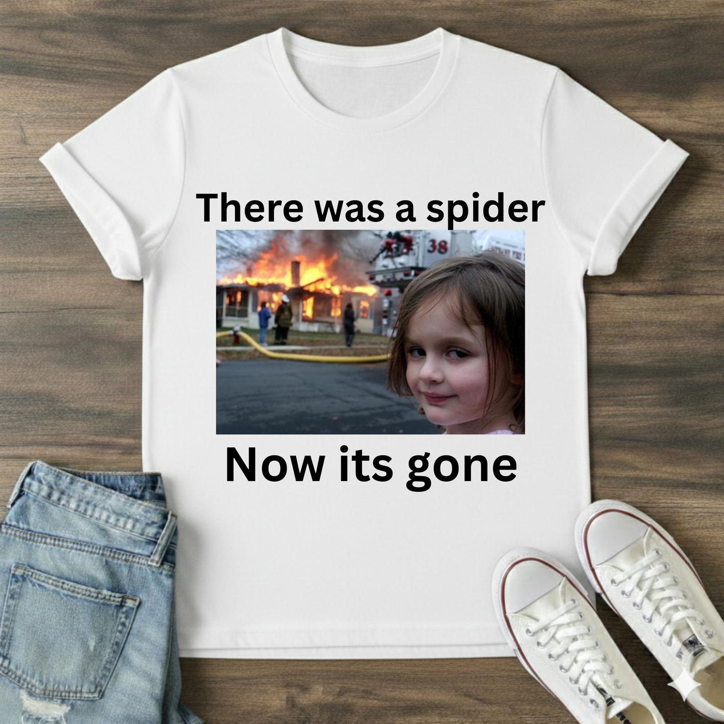 Disaster Girl meme T-Shirt
