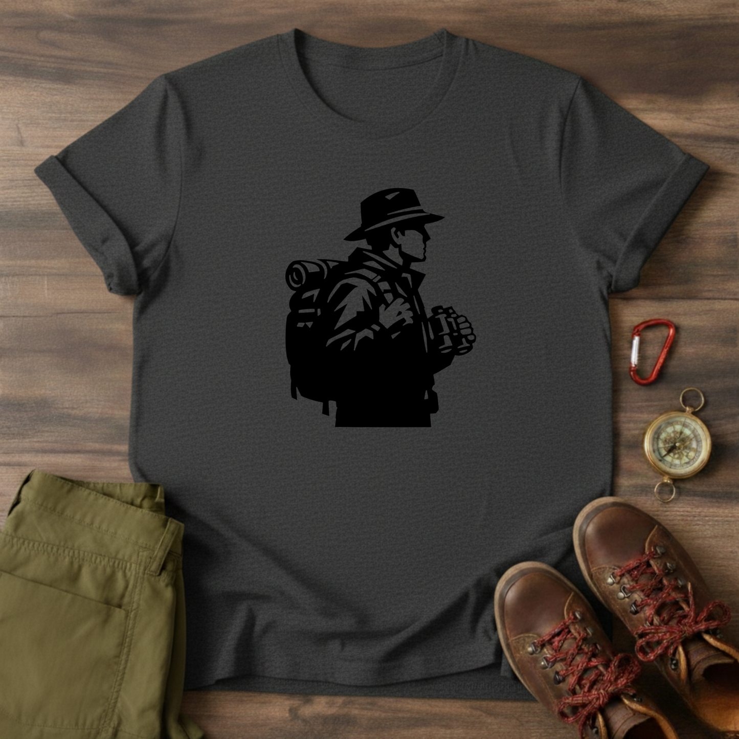 Explorer Backpacker Graphic T‑Shirt