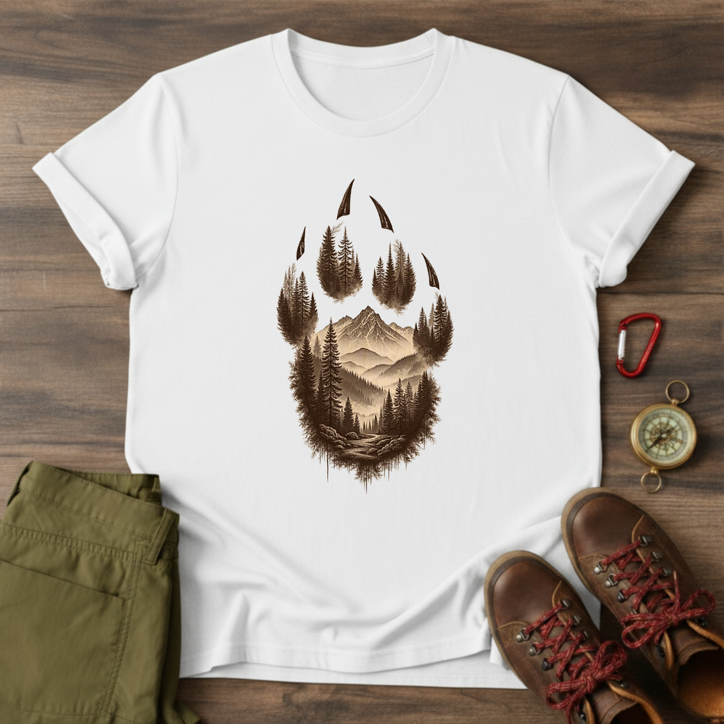 Bear Claw Graphic T-Shirt