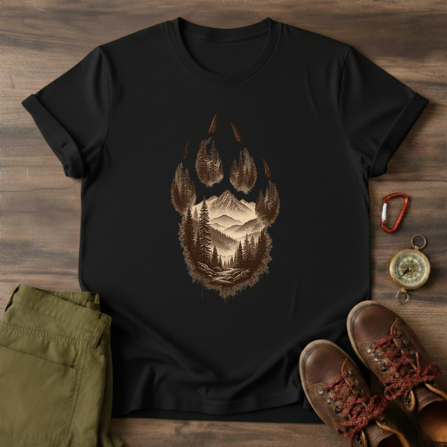 Bear Claw Graphic T-Shirt