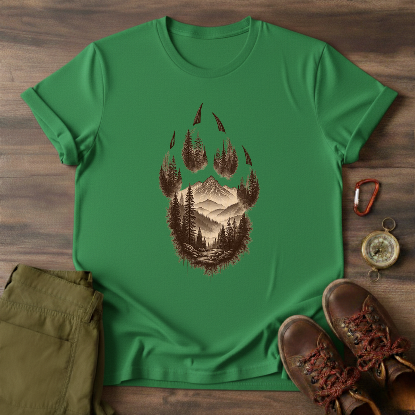 Bear Claw Graphic T-Shirt