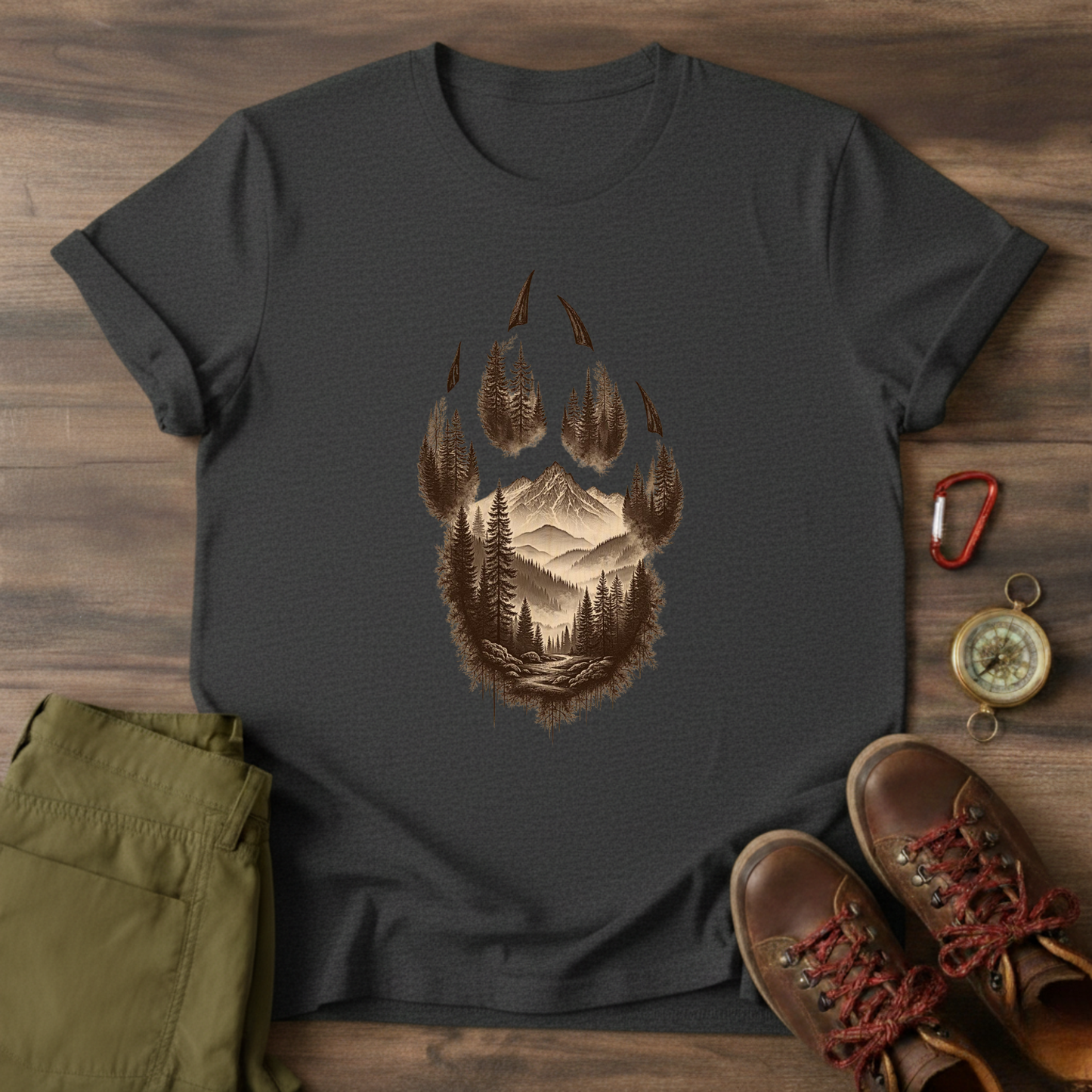 Bear Claw Graphic T-Shirt