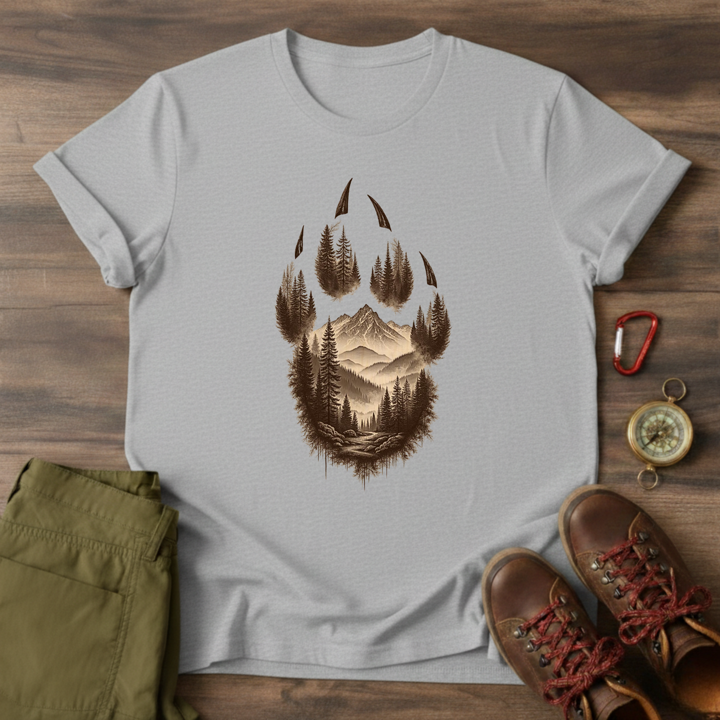 Bear Claw Graphic T-Shirt