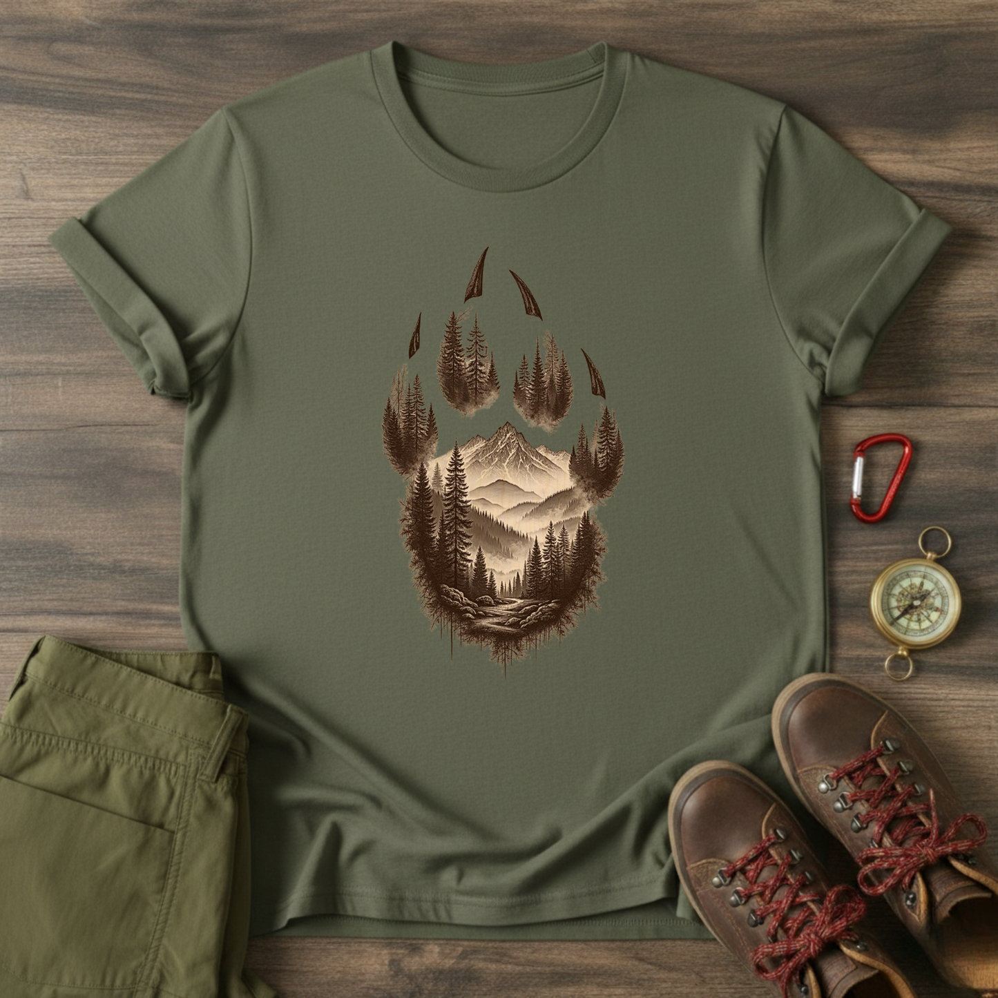 Bear Claw Graphic T-Shirt