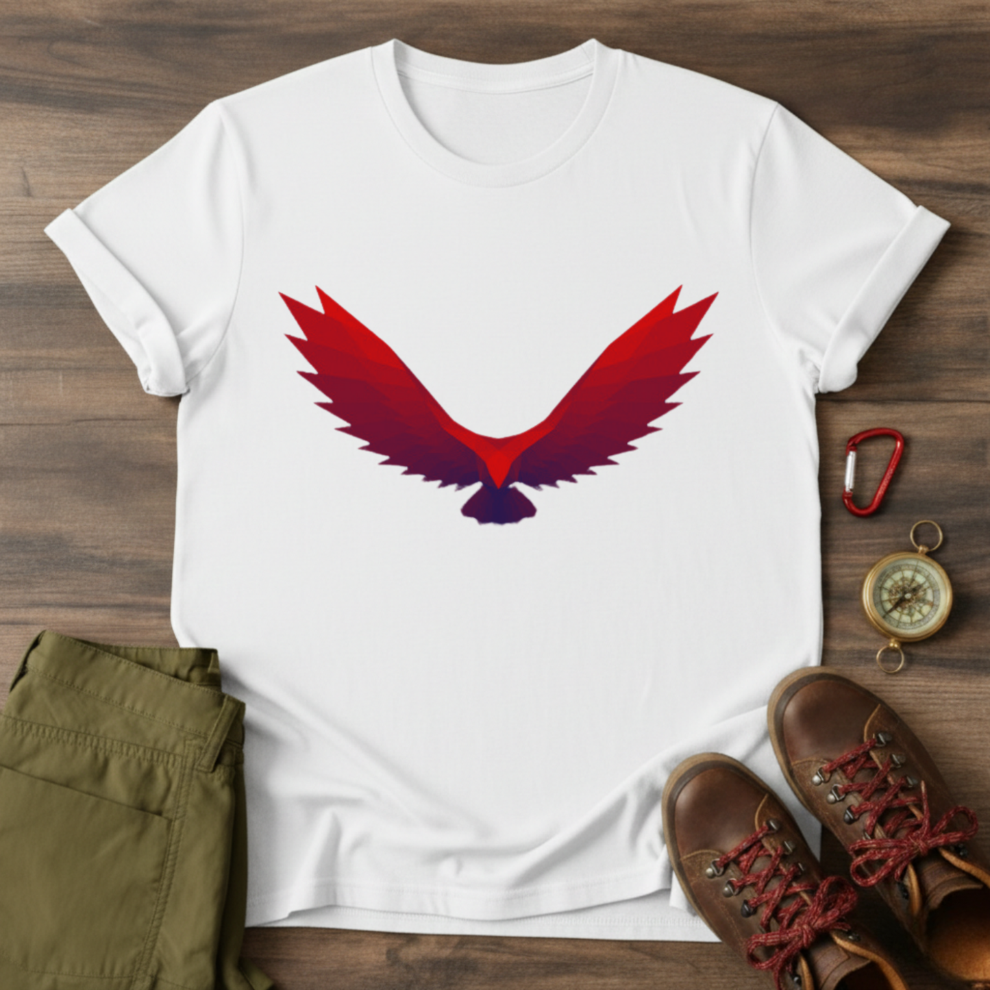 Red Eagle Graphic T-Shirt