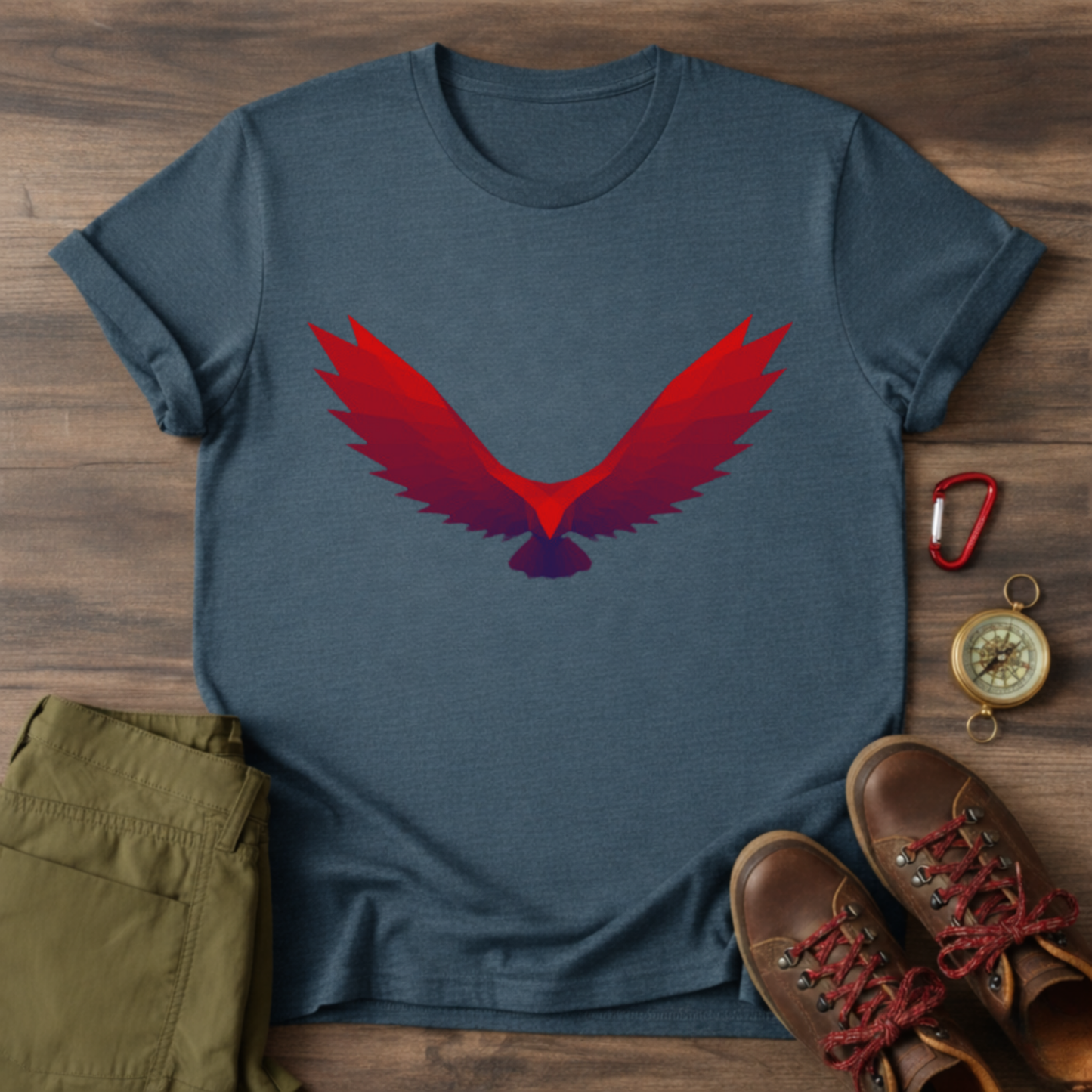 Red Eagle Graphic T-Shirt