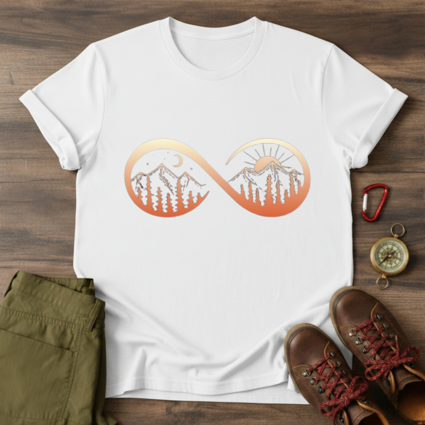 Day and Night Graphic T-Shirt