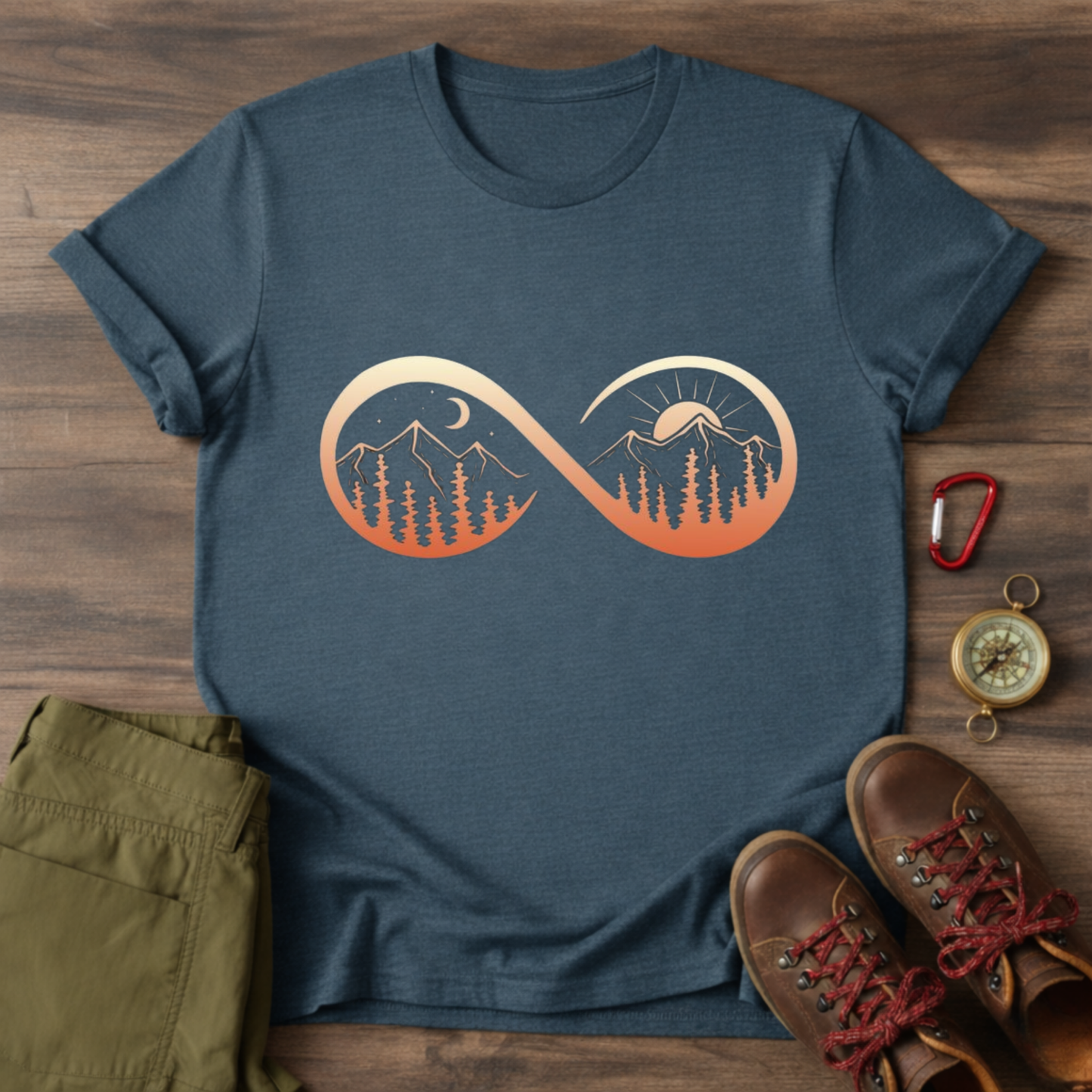 Day and Night Graphic T-Shirt