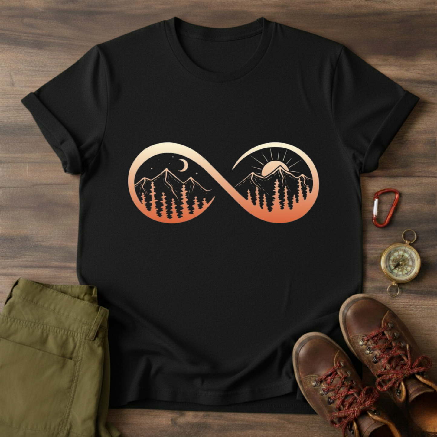 Day and Night Graphic T-Shirt