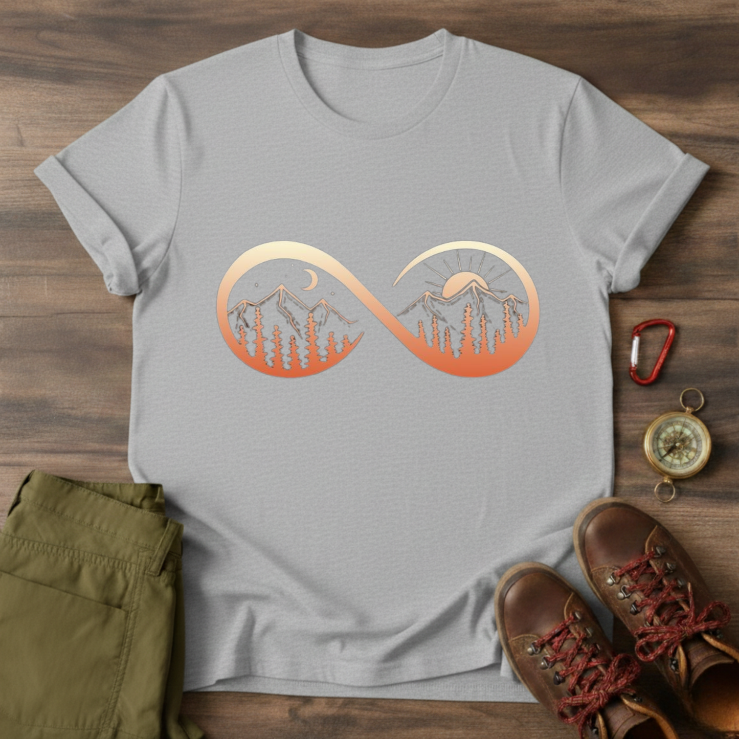 Day and Night Graphic T-Shirt