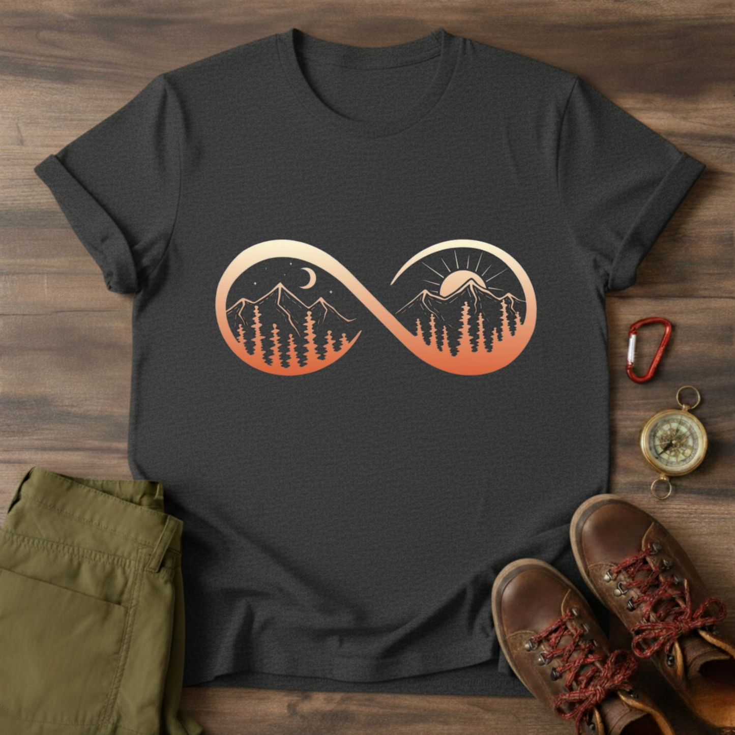 Day and Night Graphic T-Shirt