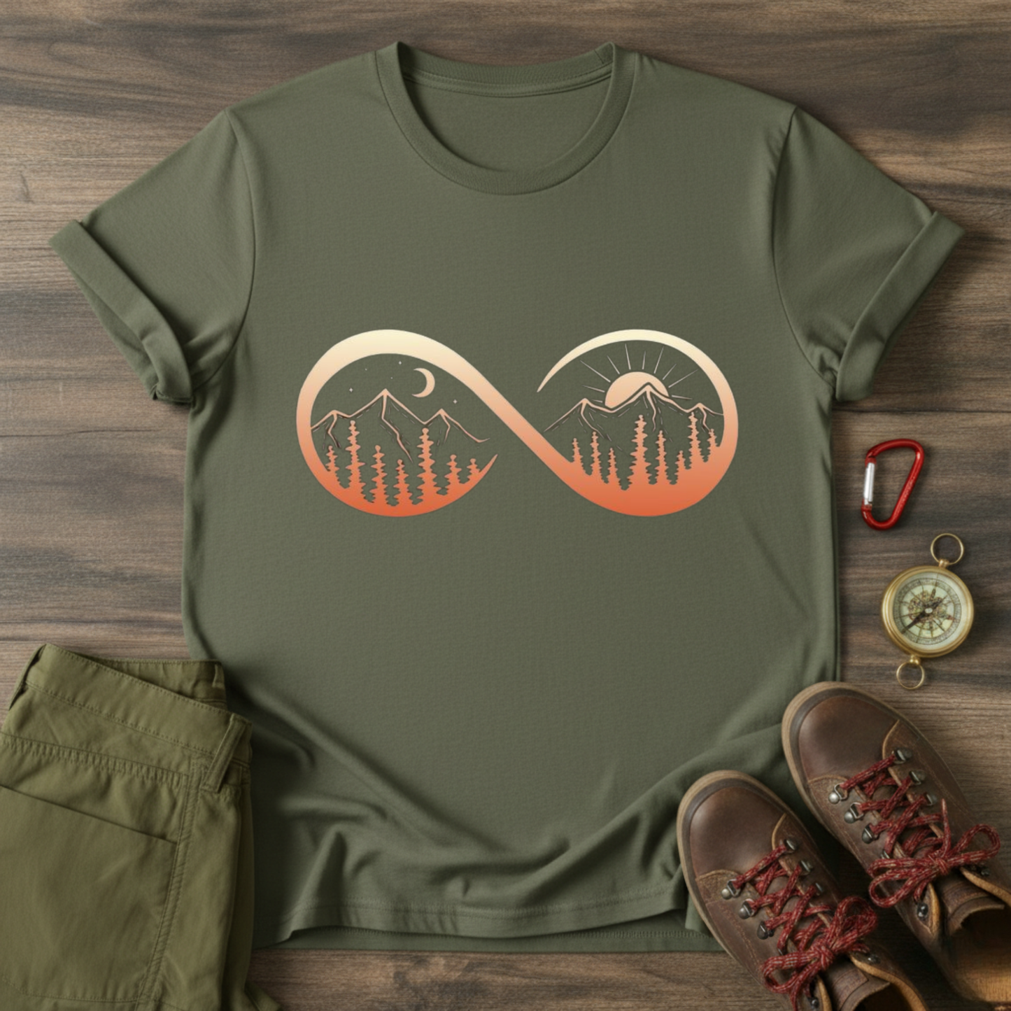 Day and Night Graphic T-Shirt