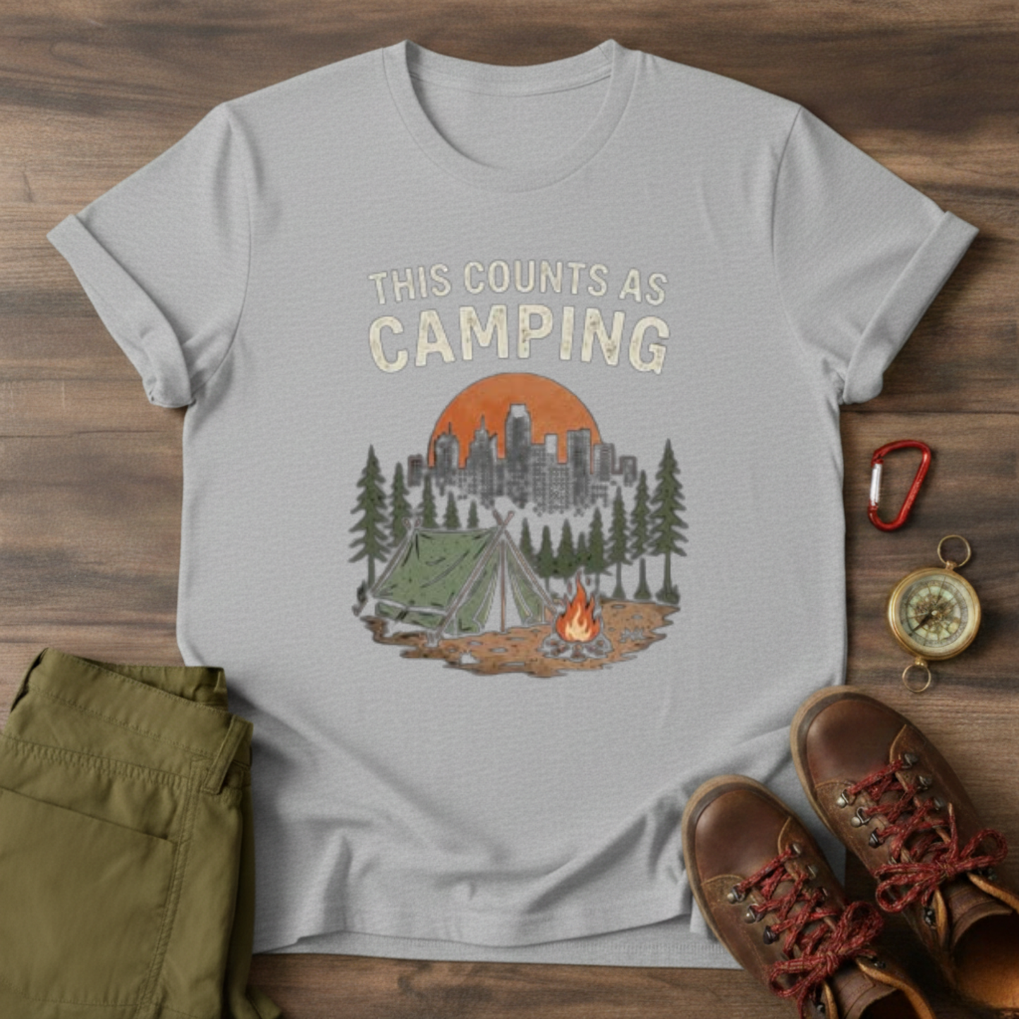 Tent Graphic T-Shirt