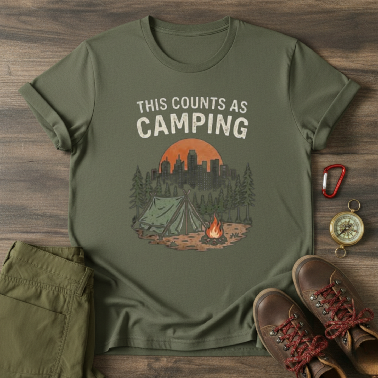 Tent Graphic T-Shirt