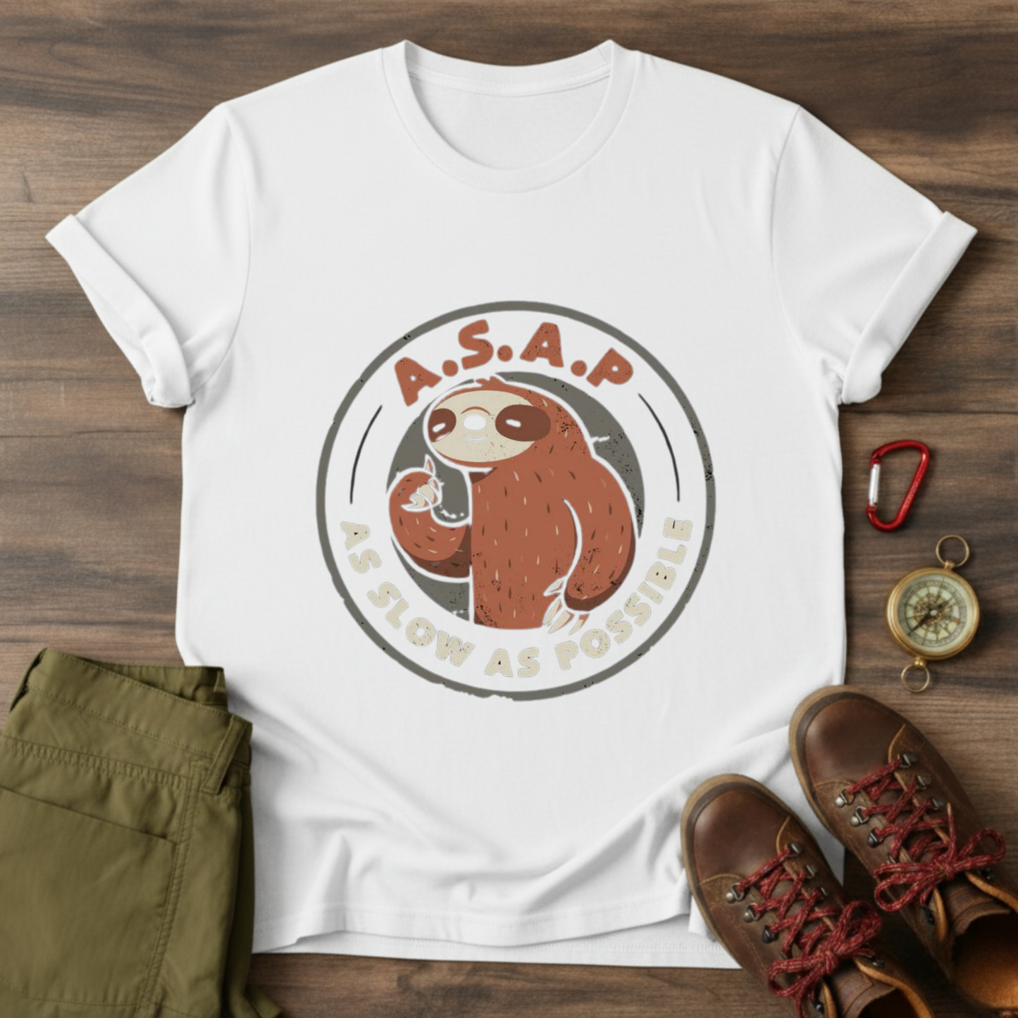 Sloth Graphic T-Shirt