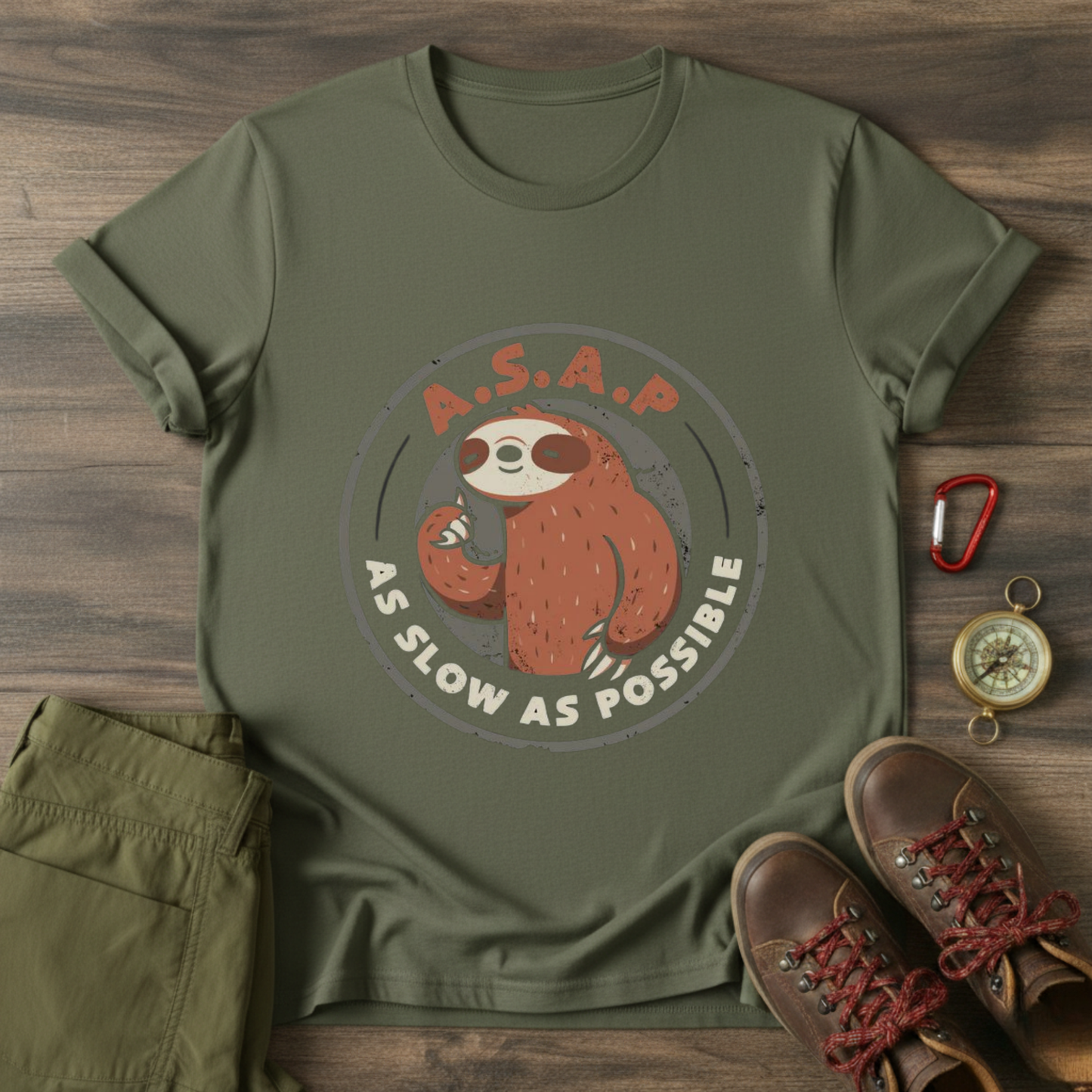 Sloth Graphic T-Shirt